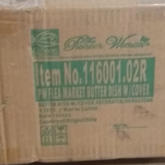 🌺 New Pioneer Woman Cow Butter Tray Dish - Picture 6 of 7